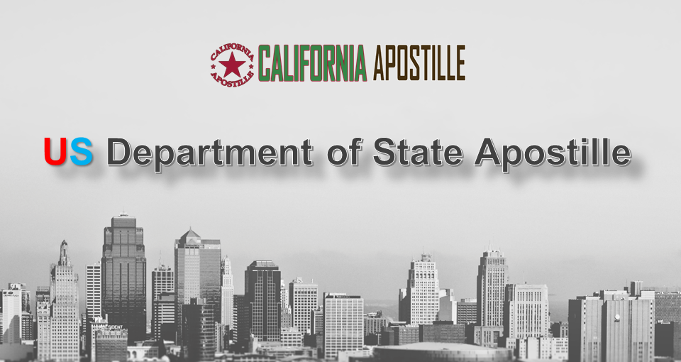 US Department of State Apostille