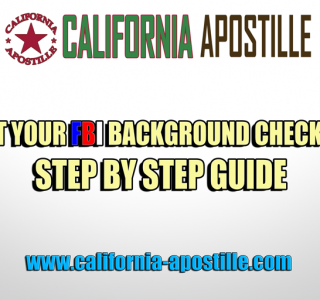 fbi background check apostille